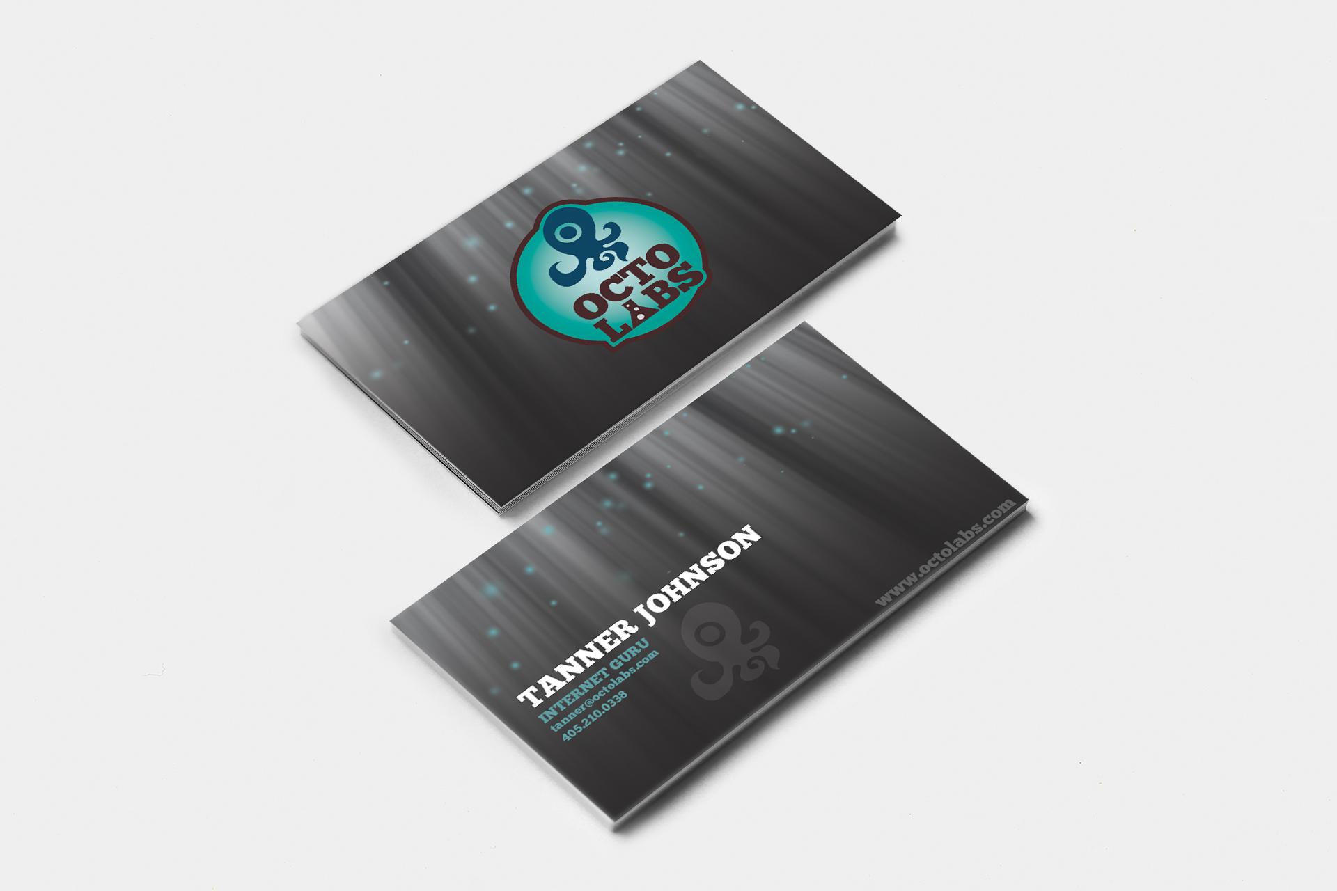 octolabs web design firm business card