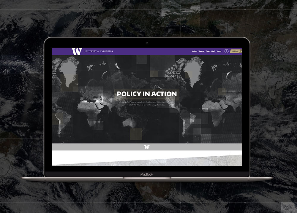 university of washington school of public health full website design thumbnail